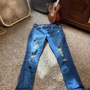 High Hise Skinny Jeans